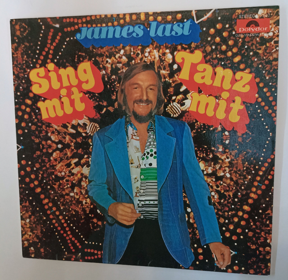 Винтажная виниловая пластинка LP James Last Sing Mit Tanz Mit (Germany 1976)