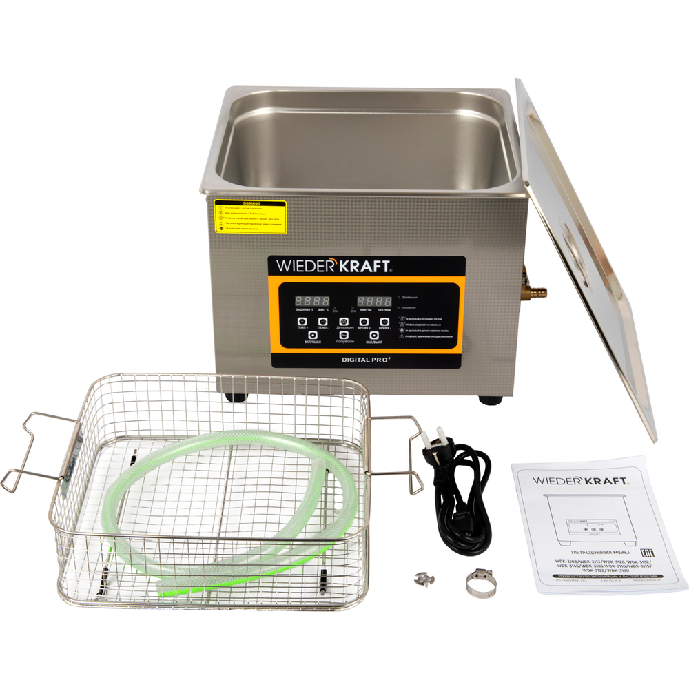 WDK-3115 Ультразвуковая мойка с подогревом, 15 л