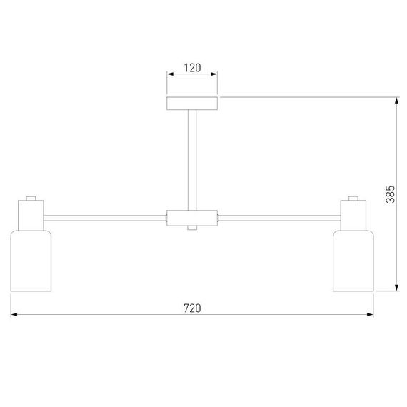 Потолочная люстра Eurosvet Vegga 70160/8 хром