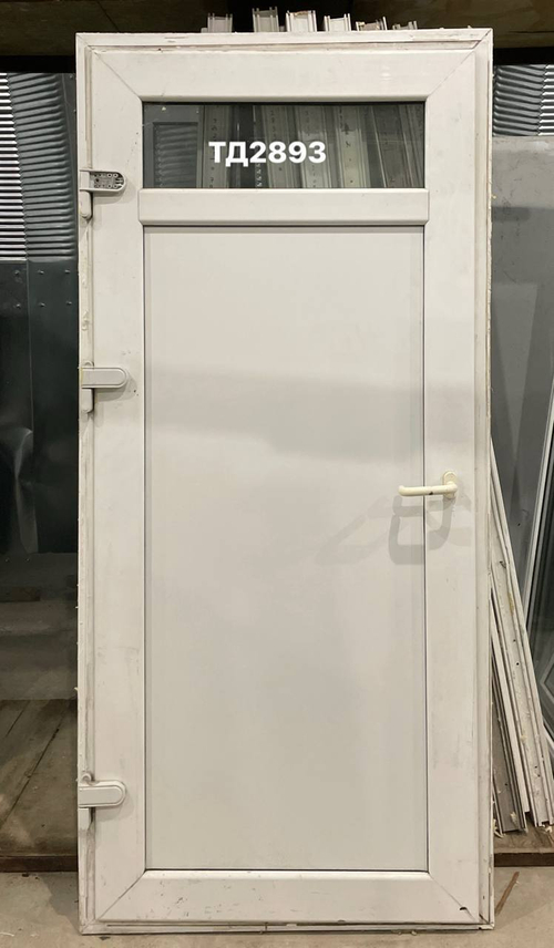 Дверь Пластиковая Б/У 209(в) х 97(ш) Входная