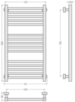 Сунержа Модус PRO 800х400