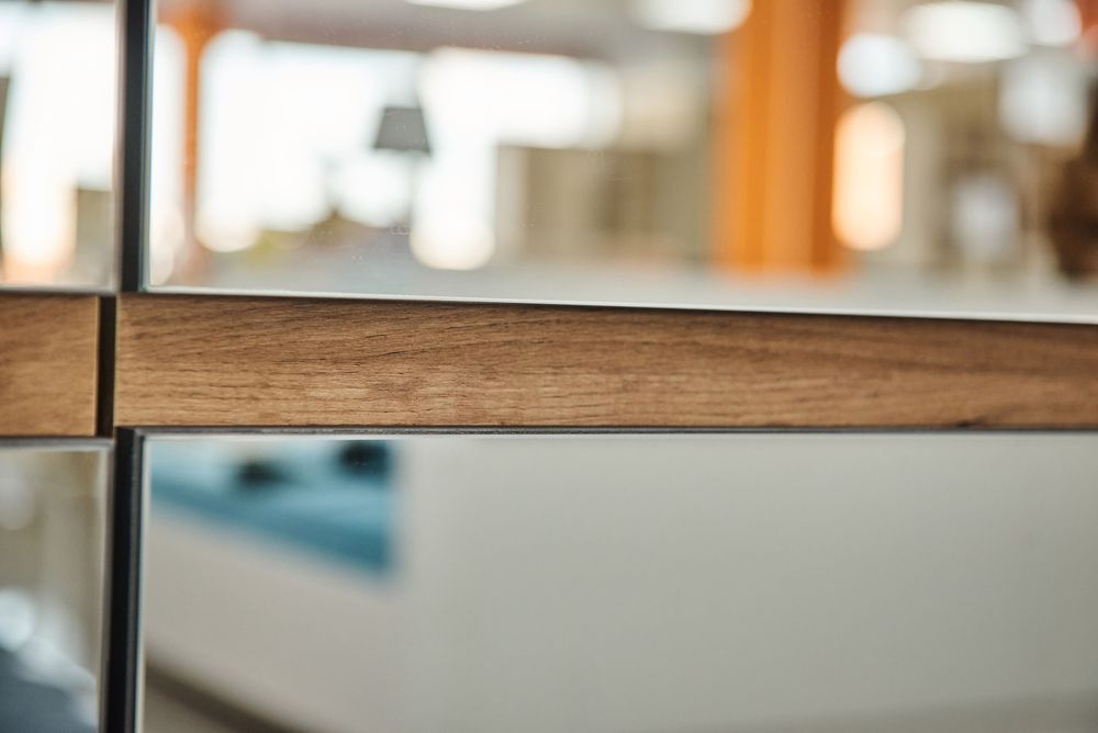 Коллекция Стокгольм Шкаф 3х створчатый Серый Графит/Графит Глянец (Набор)