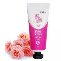 Ekel Foot cream ROSE крем для ног "Роза"