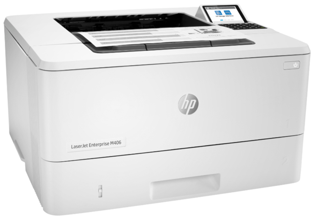 Принтер лазерный черно-белый HP LaserJet Enterprise M406dn