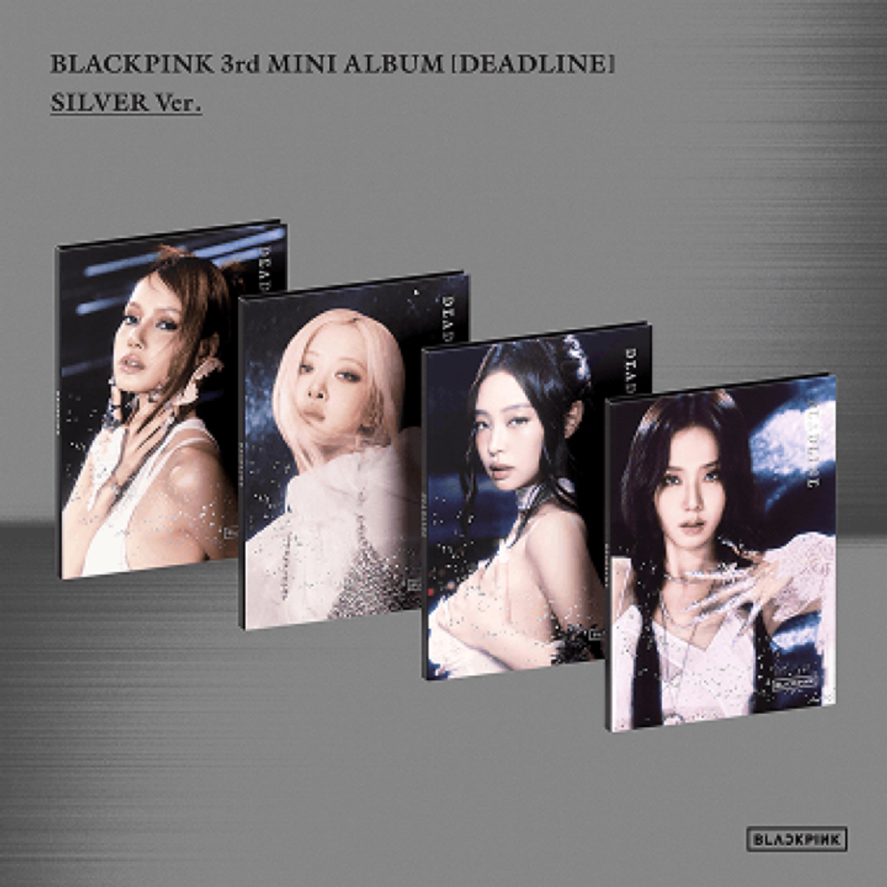 Альбом BLACKPINK - DEADLINE (SILVER Ver.)