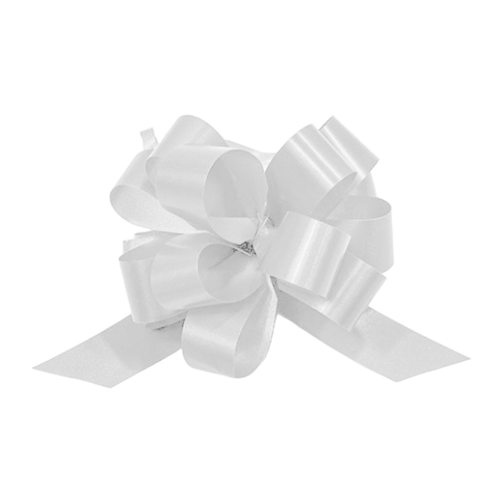 Бант Для Упаковки Подарка 1,8 Х 1,8 См (Белый)