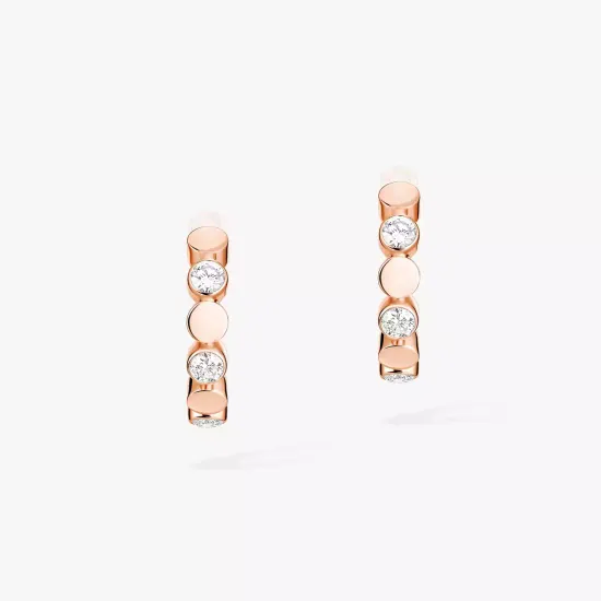 Messika D-Vibes mini hoop earrings