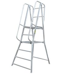 Лестница с площадкой MEGAL Л - 312 А (Н=1000)