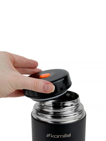 Термос пищевой 500 мл. Kamille KM 2092A из нержавеющей стали