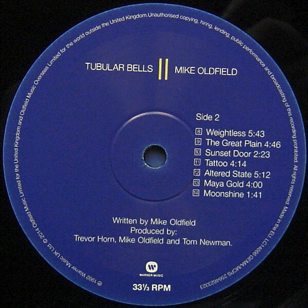 Mike Oldfield / Tubular Bells II (LP)