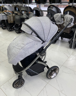 Детская модульное 2в1 770 Серый текстиль серая рама