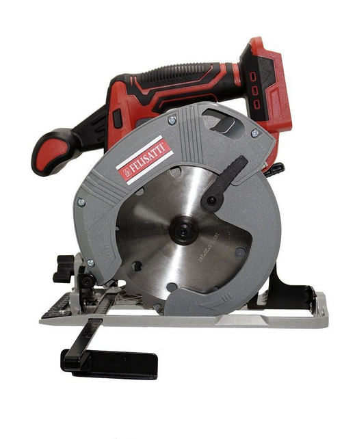 Бесщеточная аккумуляторная циркулярная пила Felisatti ДП-165/18Л3, 18 В, диск 165 мм, 55 мм, без АКБ и ЗУ