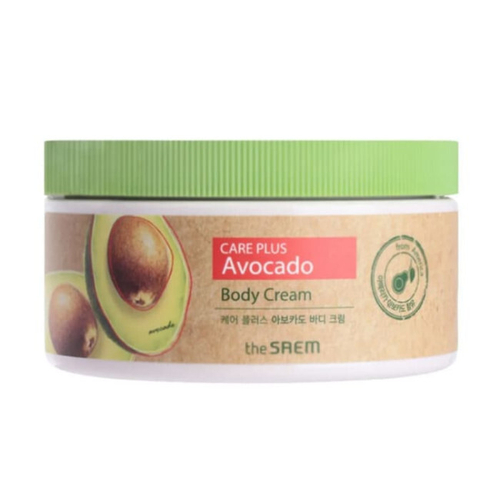 [The Saem] Care Plus Avocado Body Cream - Крем для тела с экстрактом авокадо, 300 мл