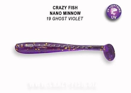 NANO MINNOW 6-40-19-6 Силиконовые приманки Crazy Fish