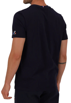 Мужская теннисная футболка Le Coq Heritage Tee No.2 FW22 - sky capitan