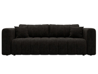 Диван прямой Лига-062 НПБ ВЕЛЮР BRUT 17 коричневый