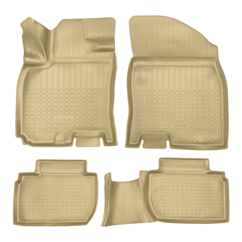 Ковры в салон Norplast/Unidec для BAIC U5 PLUS (2023-) ,Бежевый, арт.NPA11-C08-720-B