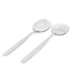 Alessi - Набор ложек для салата Collo-alto. / артикул   IS02/14  / GTIN 8003299390977
