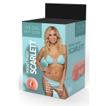 Телесный мастурбатор-вагина Scarlett (Цвет: телесный)