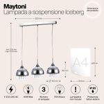 Подвесной светильник Maytoni P012-PL-03-N