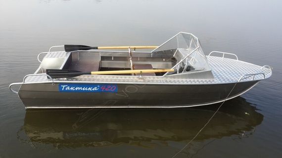 Алюминиевая моторная лодка ТАКТИКА-420