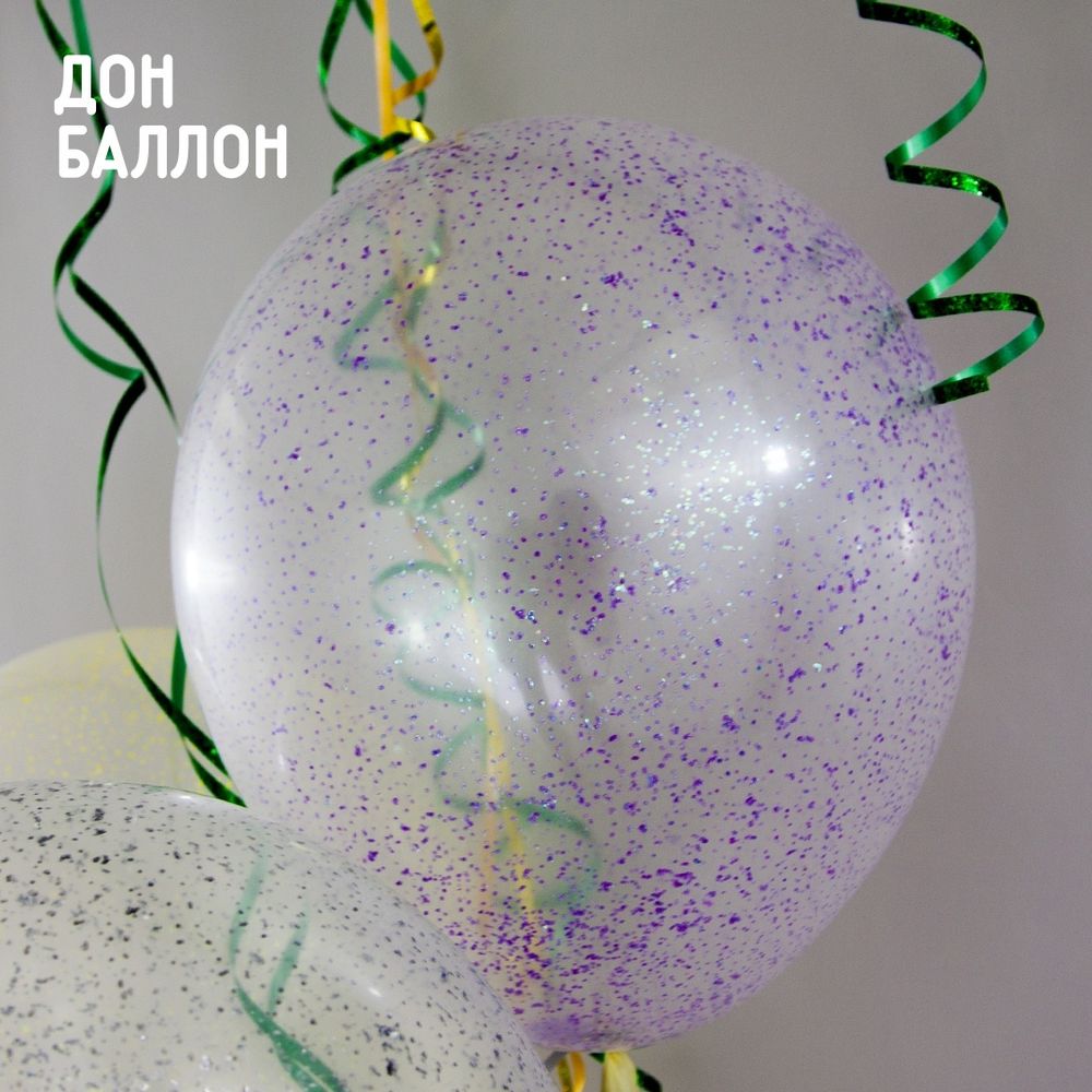 Глиттер Темно-сиреневый, 80 г.