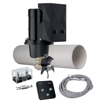 Подруливающее устройство под тоннель диаметром 125 мм, с кабелем и пультом управления, мощность 2,2 кВт, упор 40 кгс, с тоннелем в комплекте (10260463)