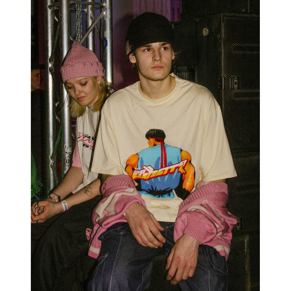 Футболка SoWhat? "Рю" Молочная