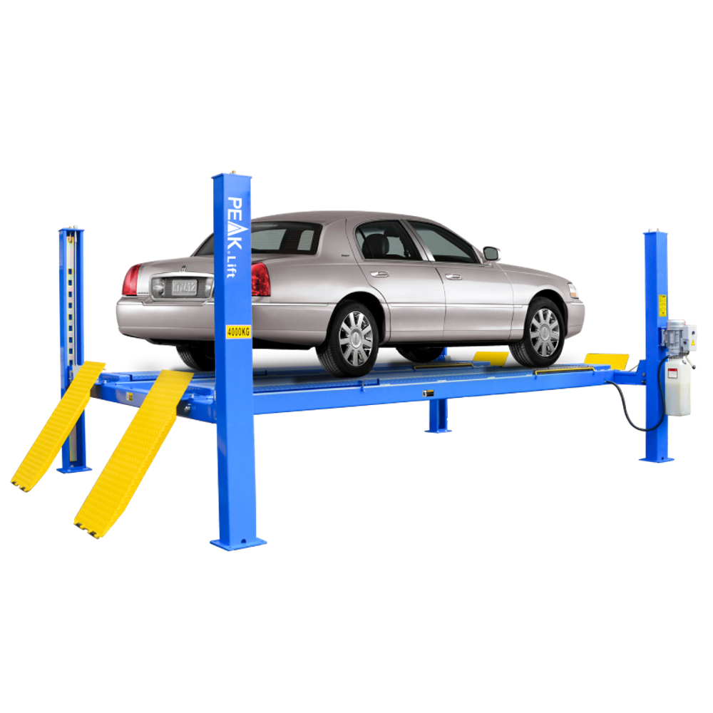 A440AH (KHL-4000A) Подъемник четырехстоечный, 4 тонны, под 3D сход-развал (Серый)