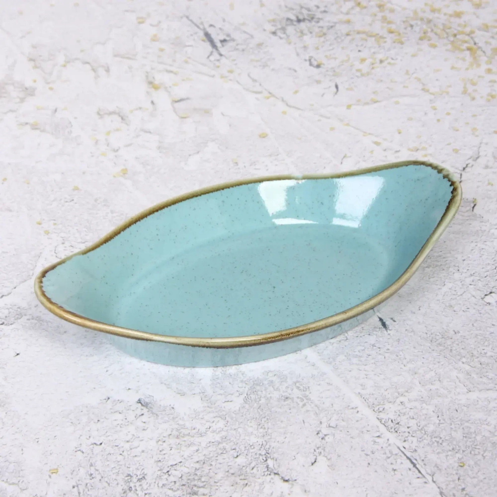 Форма для запекания керамическая «Tiffany Blue» 23*13*4,3см