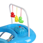 Ходунки "Маленький водитель С", 8 силиконовых колес, муз., игр. (Alis) (синий)