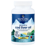 Nordic Naturals, Arctic Cod Liver Oil™, лимон, 90 капсул