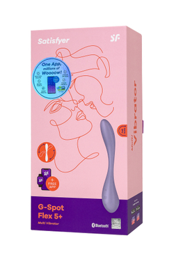 Стимулятор точки G Satisfyer G-Spot Flex 5, фиолетовый
