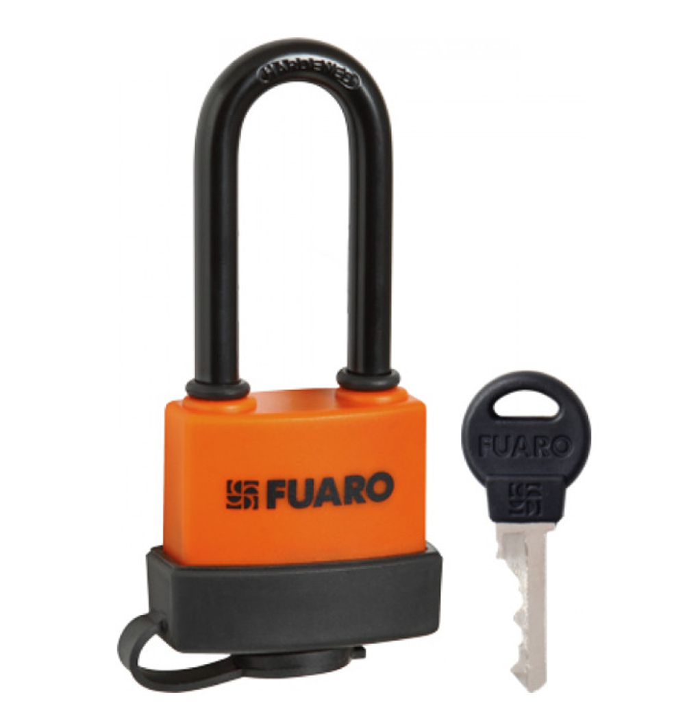 Замок навесной 40мм PL-3640 L "англ." 3 ключа (удлиненная дужка)