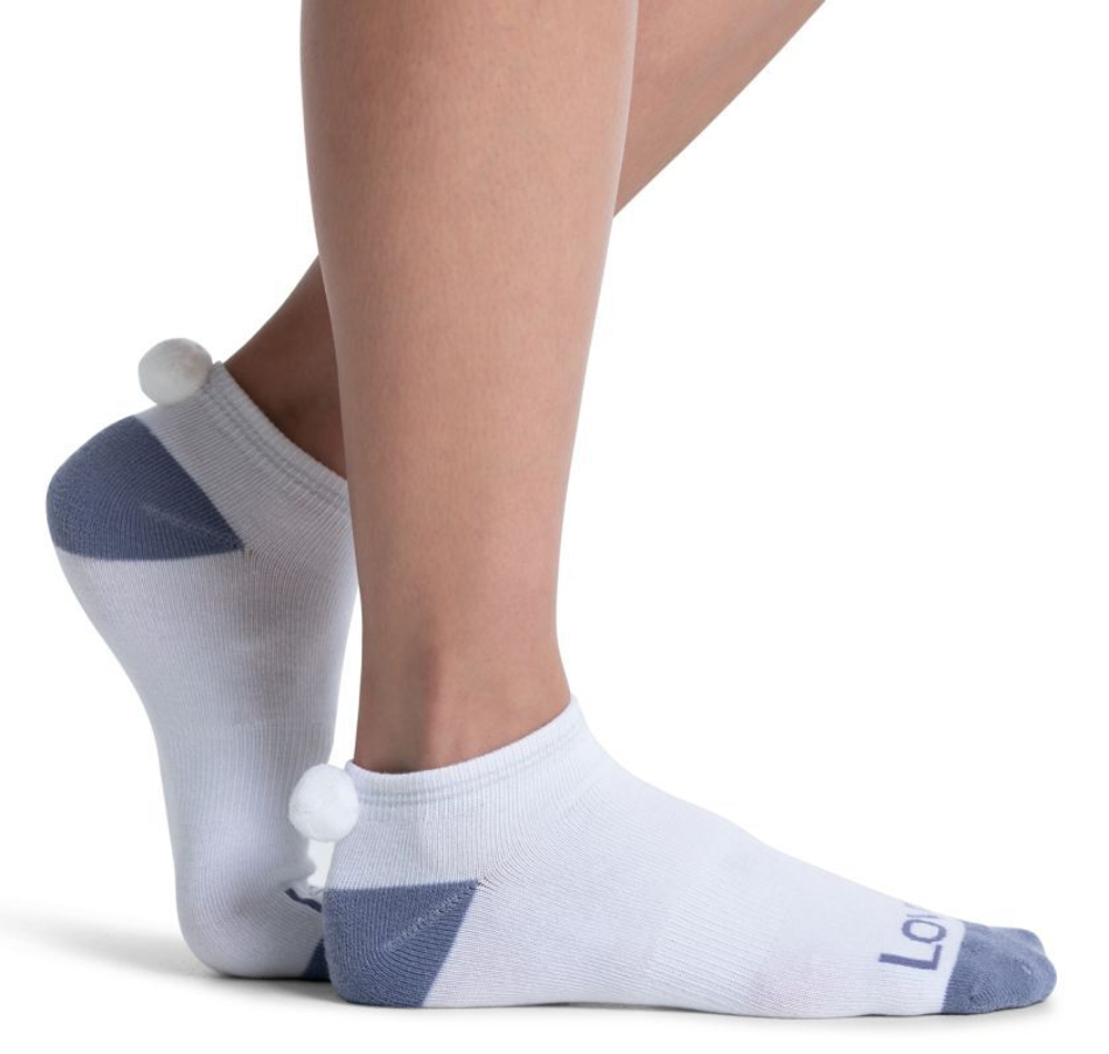 Теннисные носки Lucky in Love All About Ikat Low Cut Socks 2P - серый