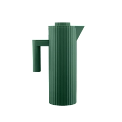 Alessi - Термокувшин Plisse 1л зеленый / артикул   MDL12GR  / GTIN 8003299471997