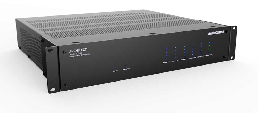 AudioControl Architect P2260 — 12-канальный мультизональный усилитель повышенной мощности