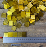 Золотая смальта 22х22 мм (2.5 гр) - 4 мм