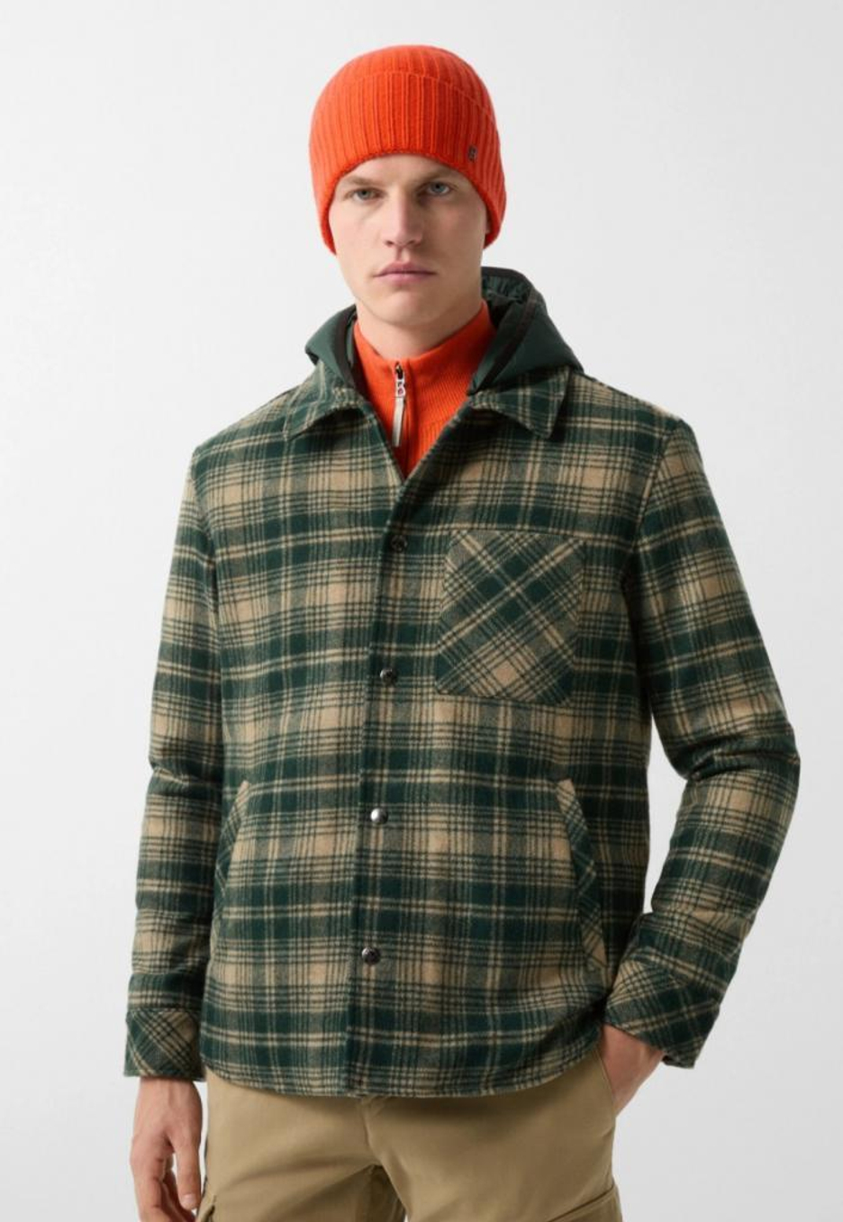 Куртка BOGNER LARRY-4 в зеленом цвете