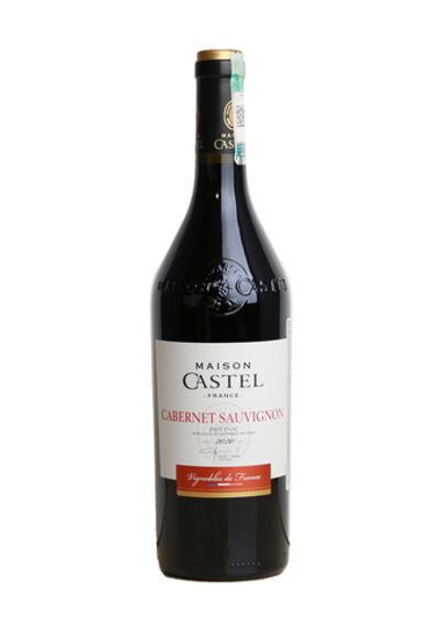Вино MAISON CASTEL-Cabernet Sauvignon Rouge Pays d`Oc IGP красное сухое 13% 0,75