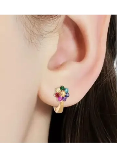 Золотые серьги детские