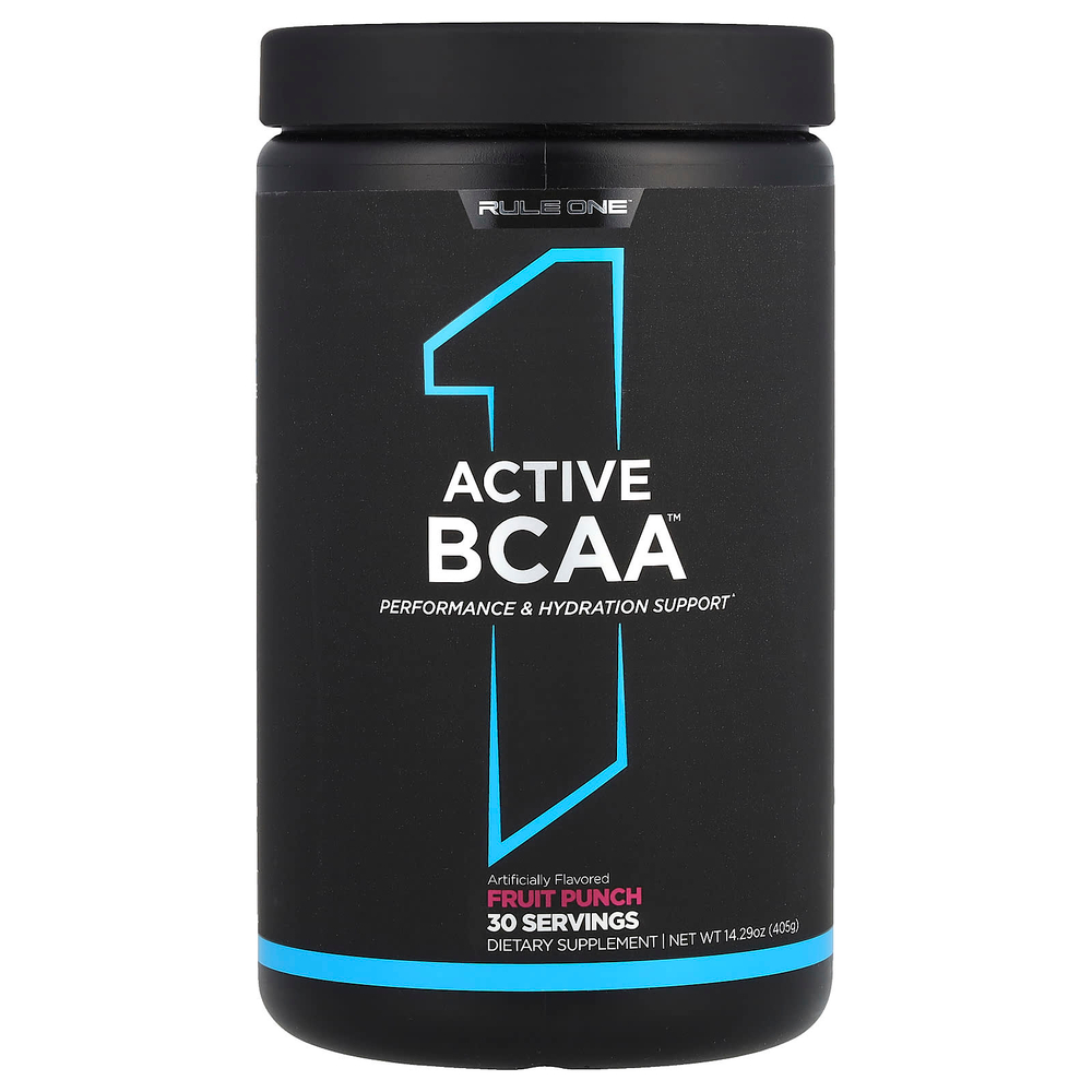 Rule One Proteins, Active BCAA, фруктовый пунш, 405 г (14,29 унции)