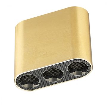 Потолочный светодиодный светильник 8W 3000K 7093/8CL бронза Small Odeon Light