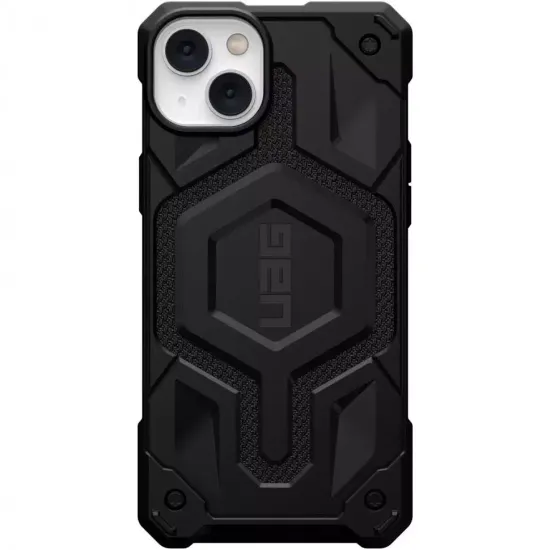Чехол с поддержкой MAGSAFE Uag Monarch Pro для iPhone 14 Plus 6.7", цвет чёрный (Kevlar-Black)