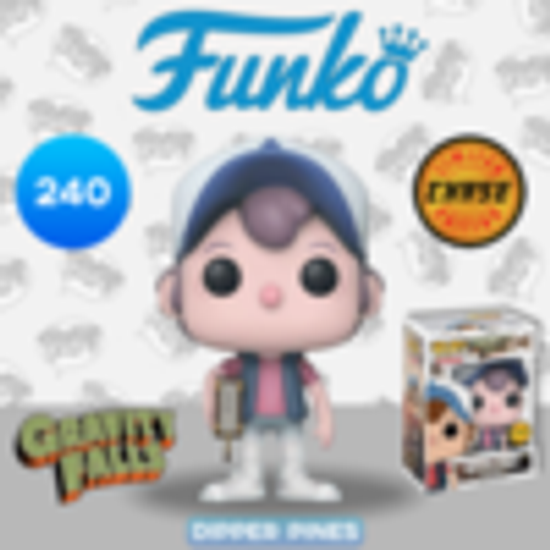 Фигурка Funko POP! Animation Gravity Falls Dipper Pines w/(GW) Chase (240) 12373