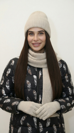 Шарф Ш803-08 бежевый