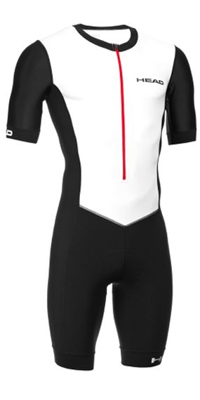 Короткий костюм лайкровый Head Tri-Ыleeve Suit с молнией унисекс