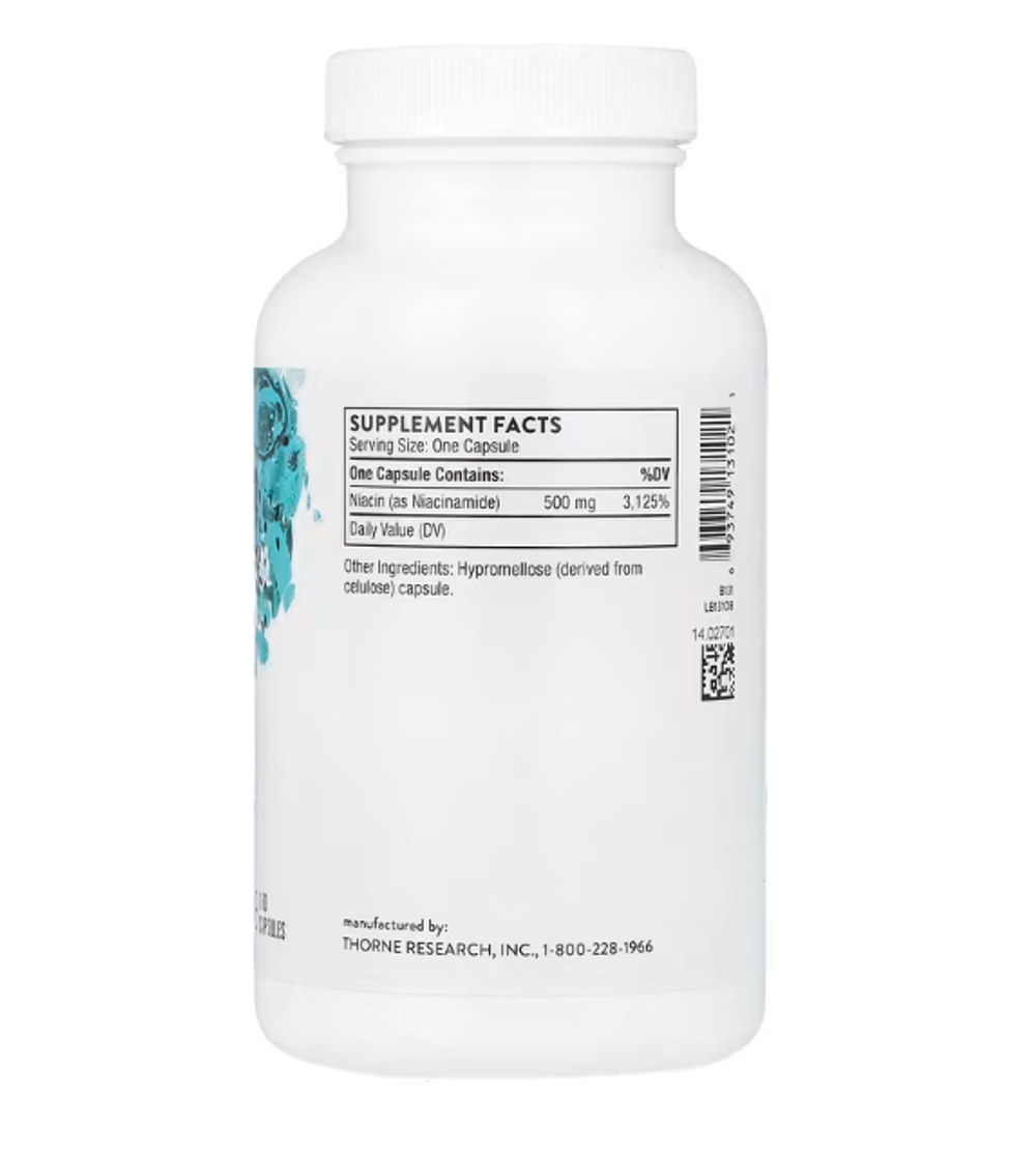 Thorne, Ниацинамид 180 капс.