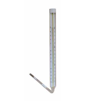 Термометр технический ртутный угловой, 0-100, нижняя часть 104 мм, ТТУ №4, шт.