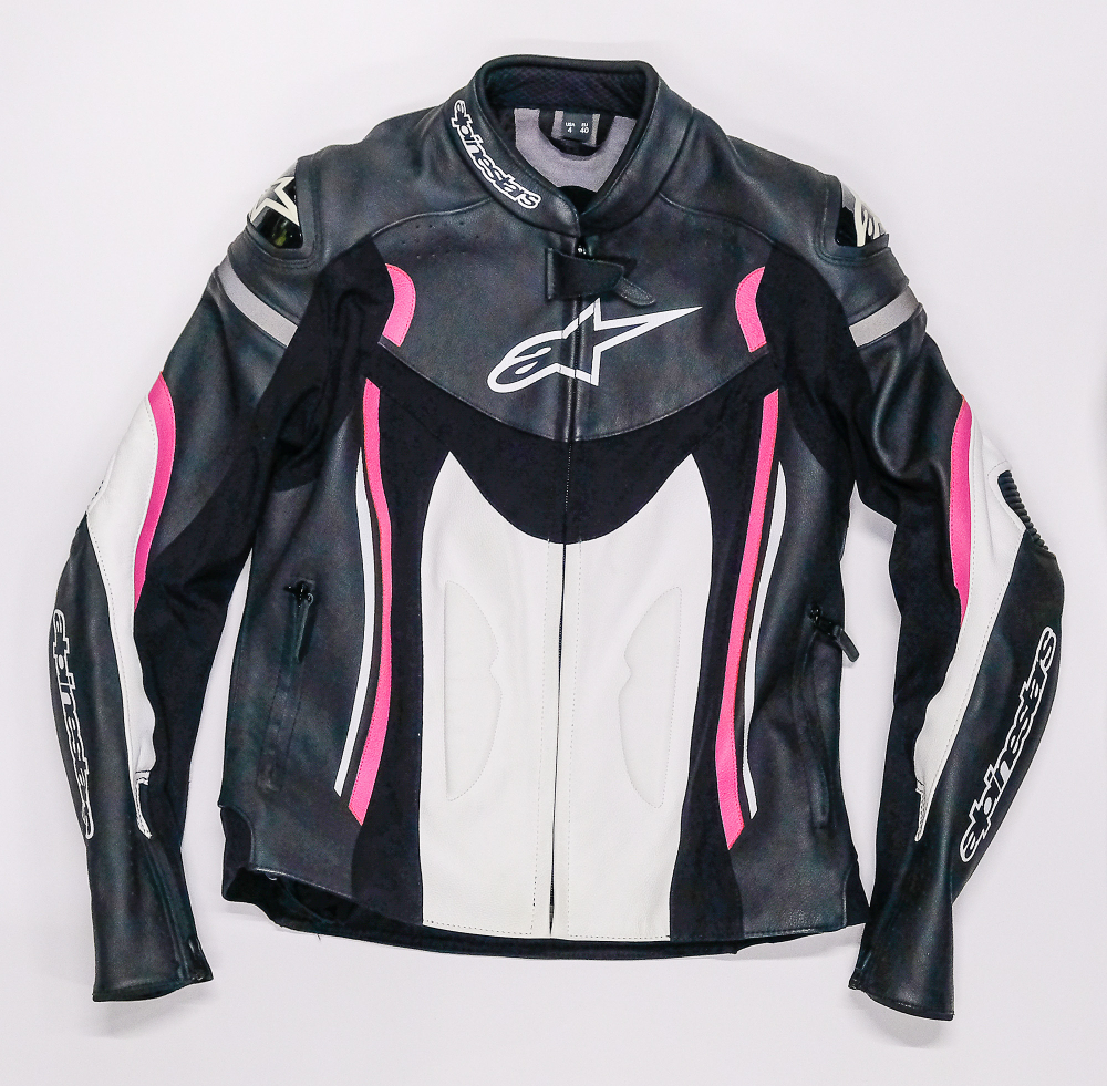 комбинезон кожаный раздельный ALPINESTARS MOTEGI V2 2PCS женский, размер 40 EUR